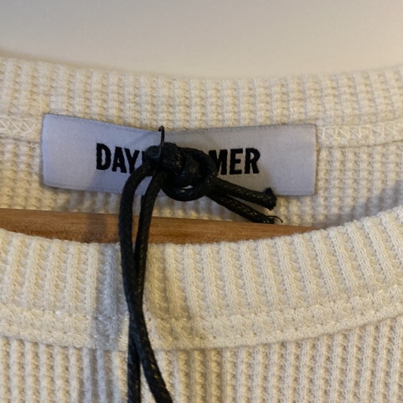 BNWT Cropped Long Sleeve Nirvana thermal tee - Picture 5 of 5